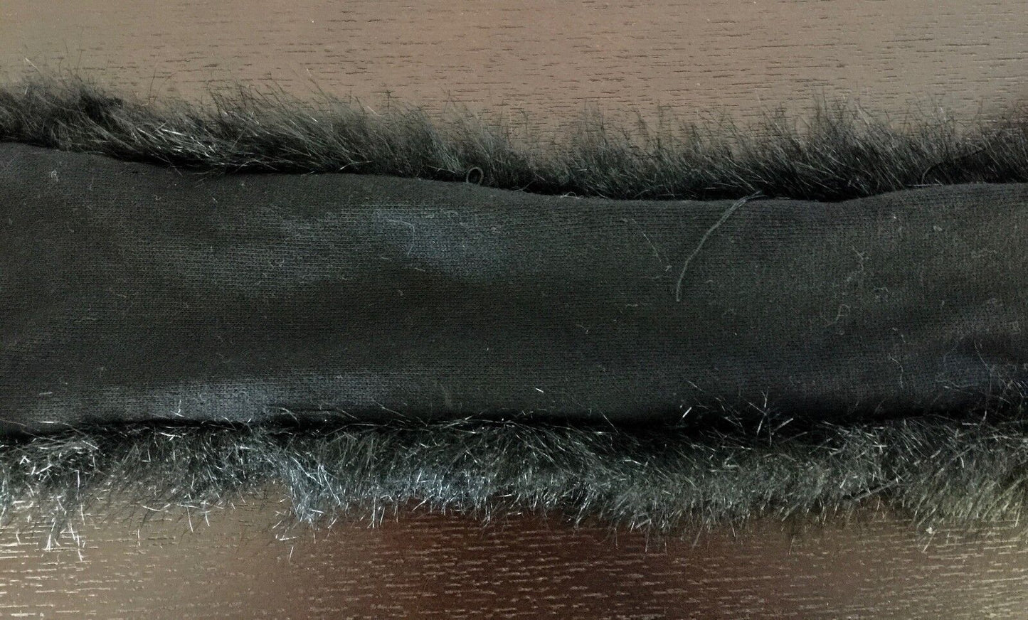 Ladies FAUX FUR BACK COLLAR Vintage Gem