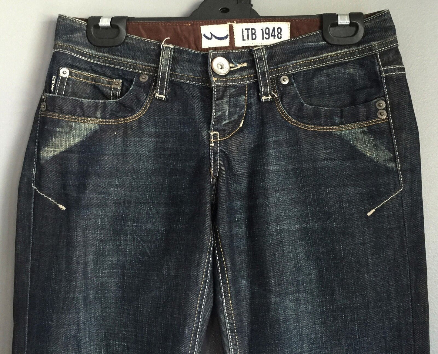 LTB 1948 Boyfriend Jeans Dark Blue Denim Jeans - RARE USA Ladies Size W26 L32