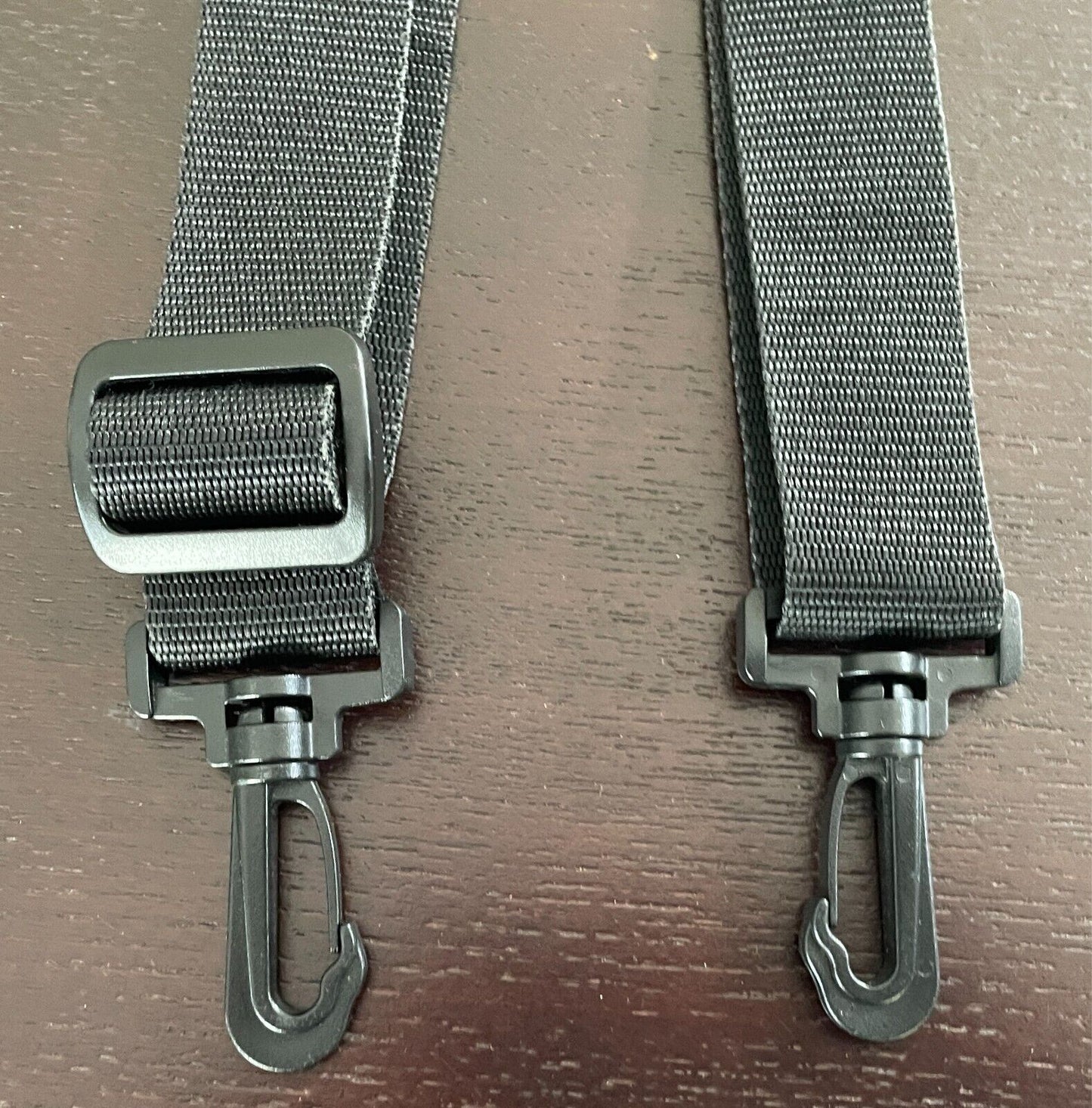 Replacement Shoulder Strap Adjustable Length Black Nylon/Webbing 3cm Wide