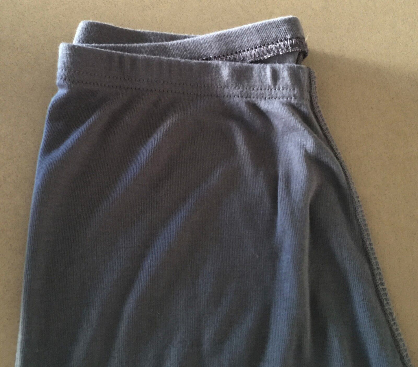 CRANE Leggings Light Grey Long Length Base Layer Pants Ladies Size S 10 NEW