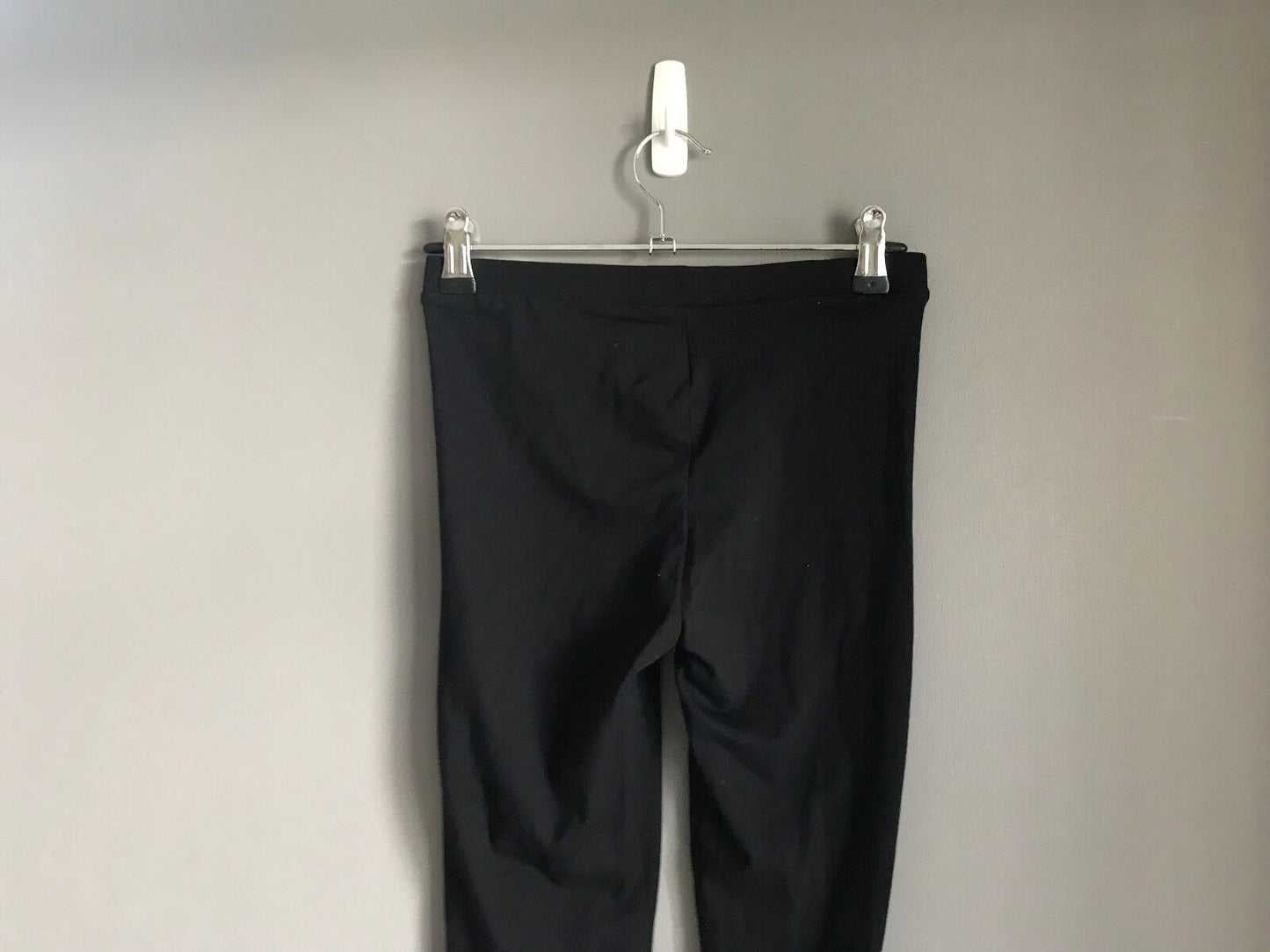 STRADIVARIUS Leggings Black Stretch Ladies Size S 8 European Brand
