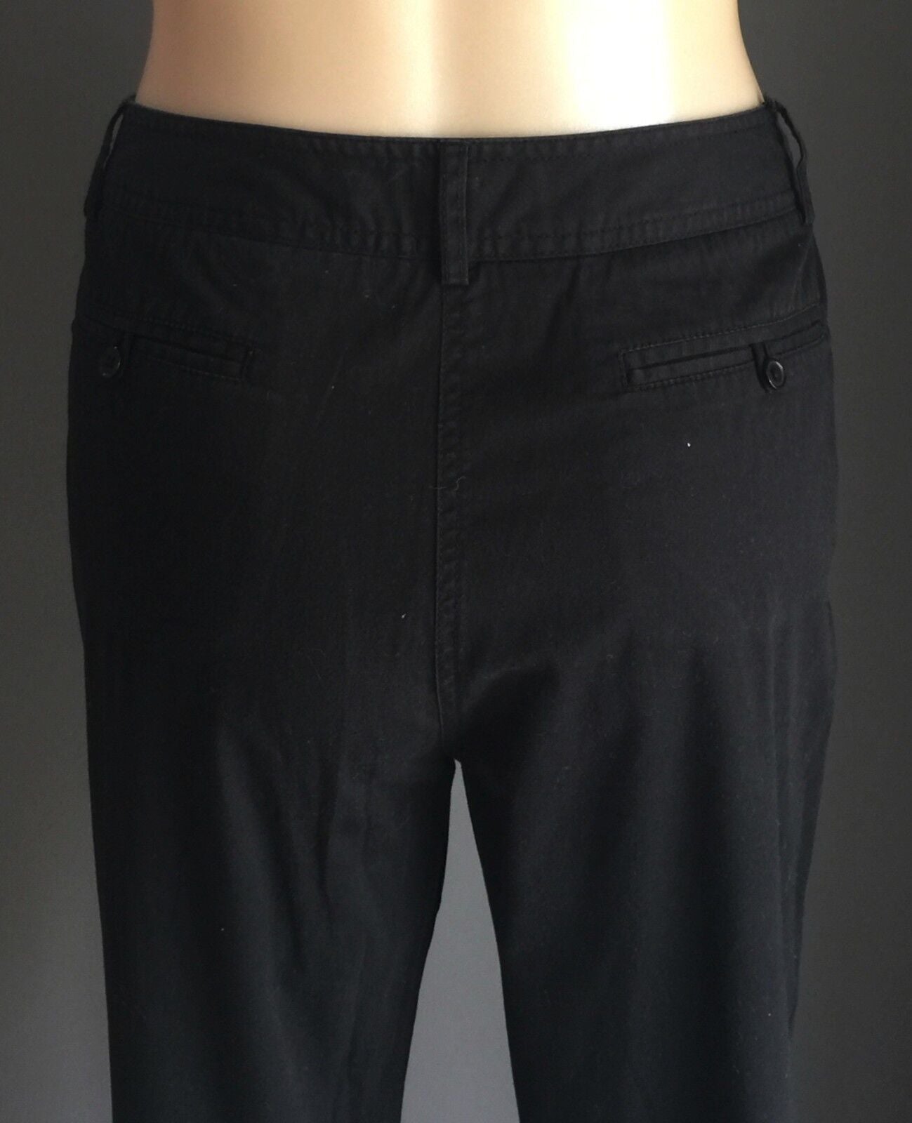 PERRI CUTTEN Weekend Casual Black Pants Trousers Slacks Size 12 NEW