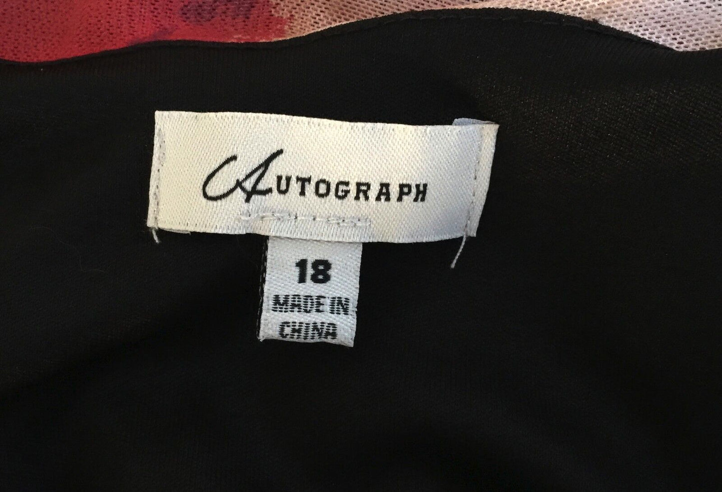 AUTOGRAPH Top Tier Layer Sleeveless Multi Coloured shoulder Straps Plus Size 18