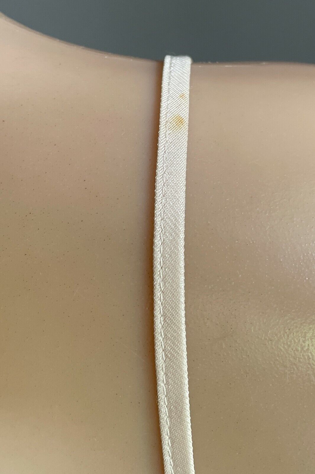 TARGET Camisole Natural Beige Silky w Lace Panel Trim Ladies Cami Size 12 NEW