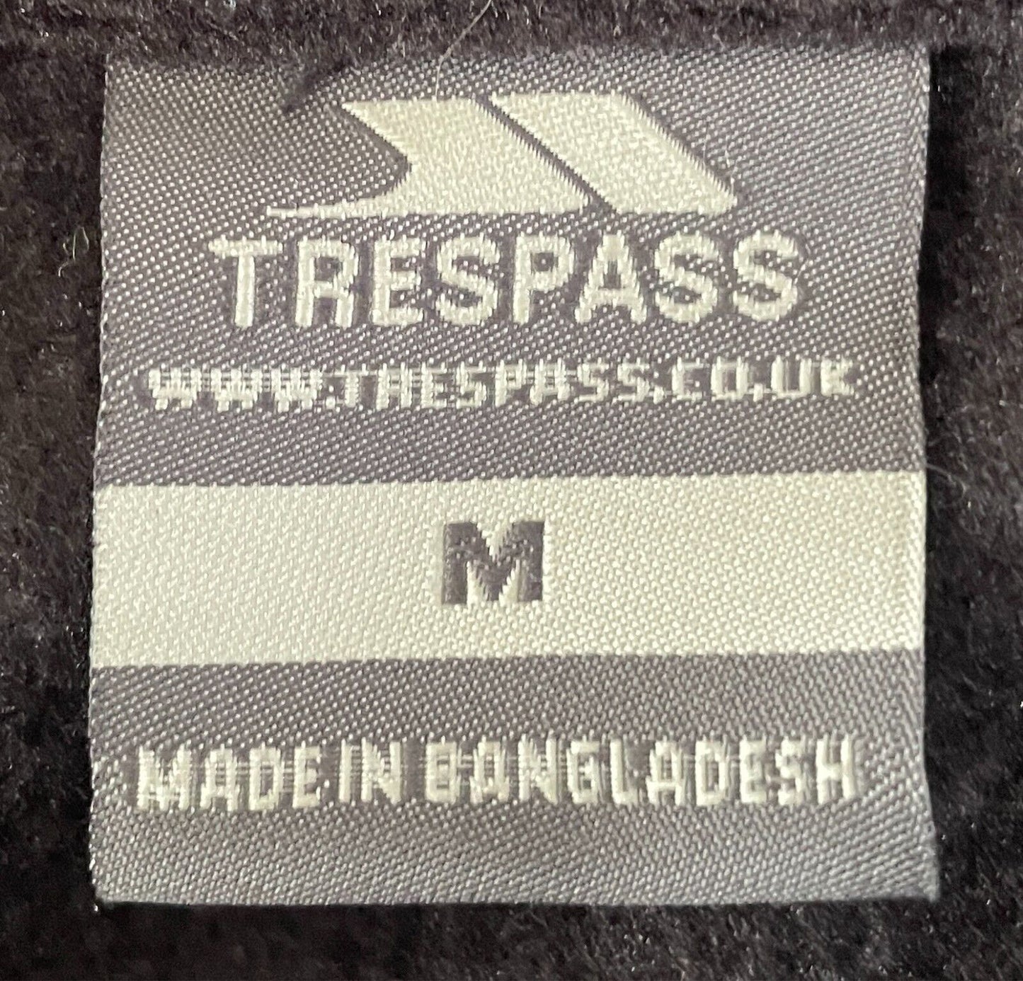 TRESPASS Zip Front Vest Black Polar Fleece Sleeveless High Neck Ladies Size M 12