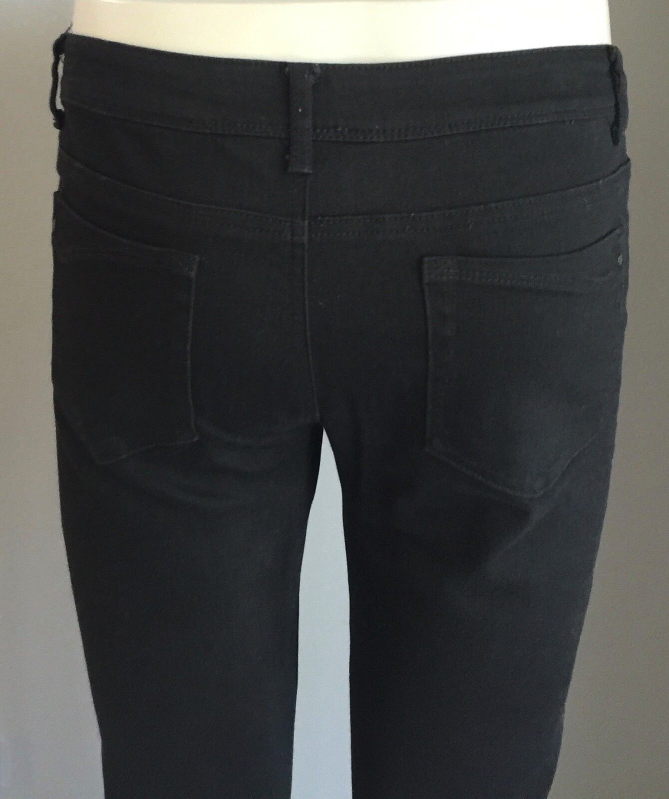 NOW Jeans Black Denim Slim Leg Jeggings Pants Basic Essential Size 14 NEW
