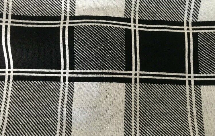 SPORTSGIRL Mini Skirt Grey & Black Check Stretch Exposed Zip Ladies Size S 10