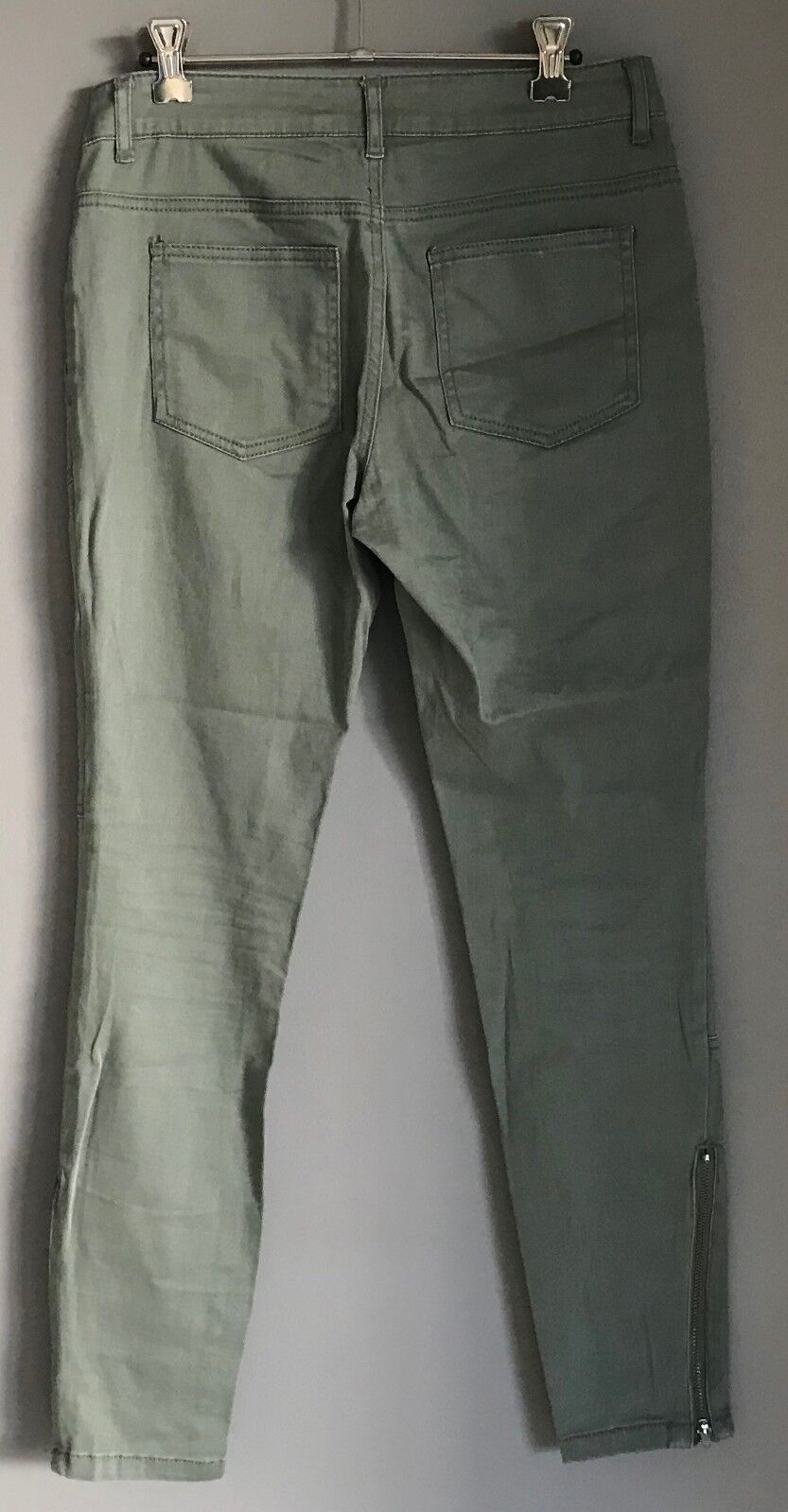 COTTON ON Pants Skinny Leg Utility Pants Khaki Ladies Size 8 Fab Smart Casual