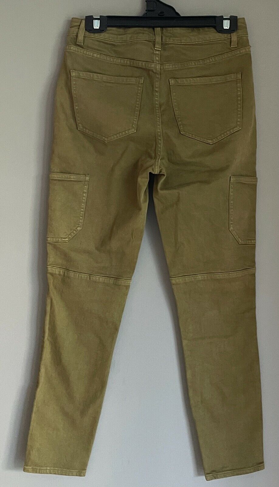 WITCHERY Cargo Pants Khaki Stretch Skinny Leg Trousers Ladies Size 8