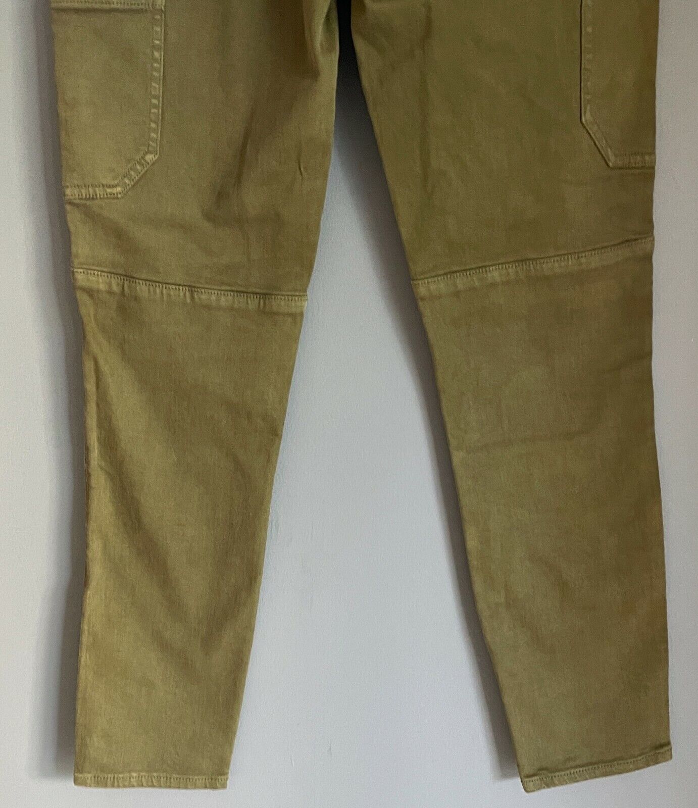 WITCHERY Cargo Pants Khaki Stretch Skinny Leg Trousers Ladies Size 8