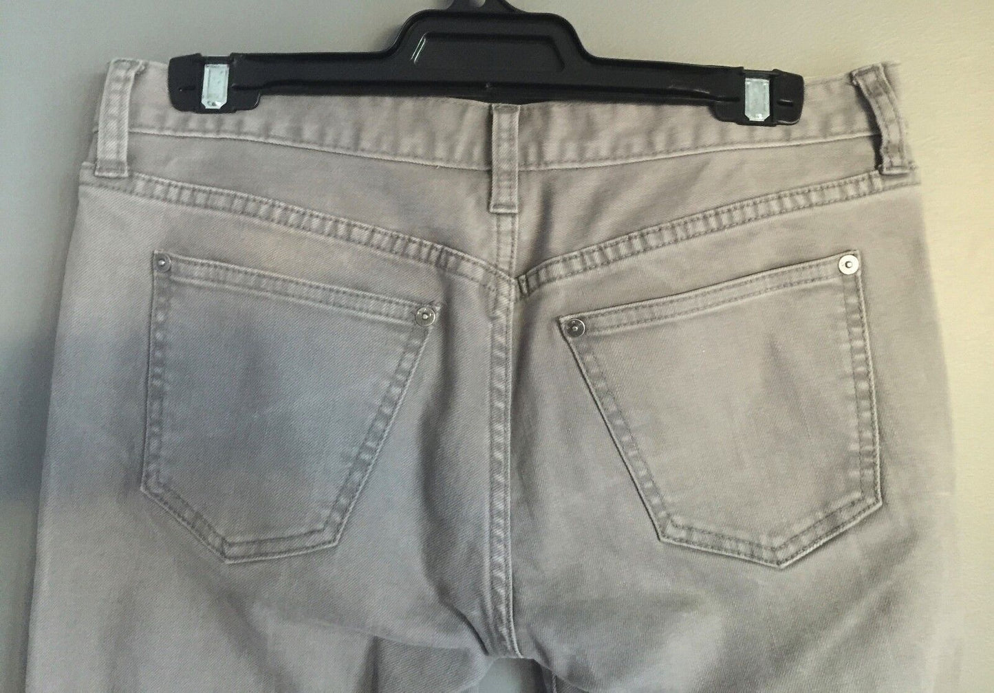 GAP JEANS Grey Skinny Stretch Denim Jeans Ladies Size 8 - Great Condition