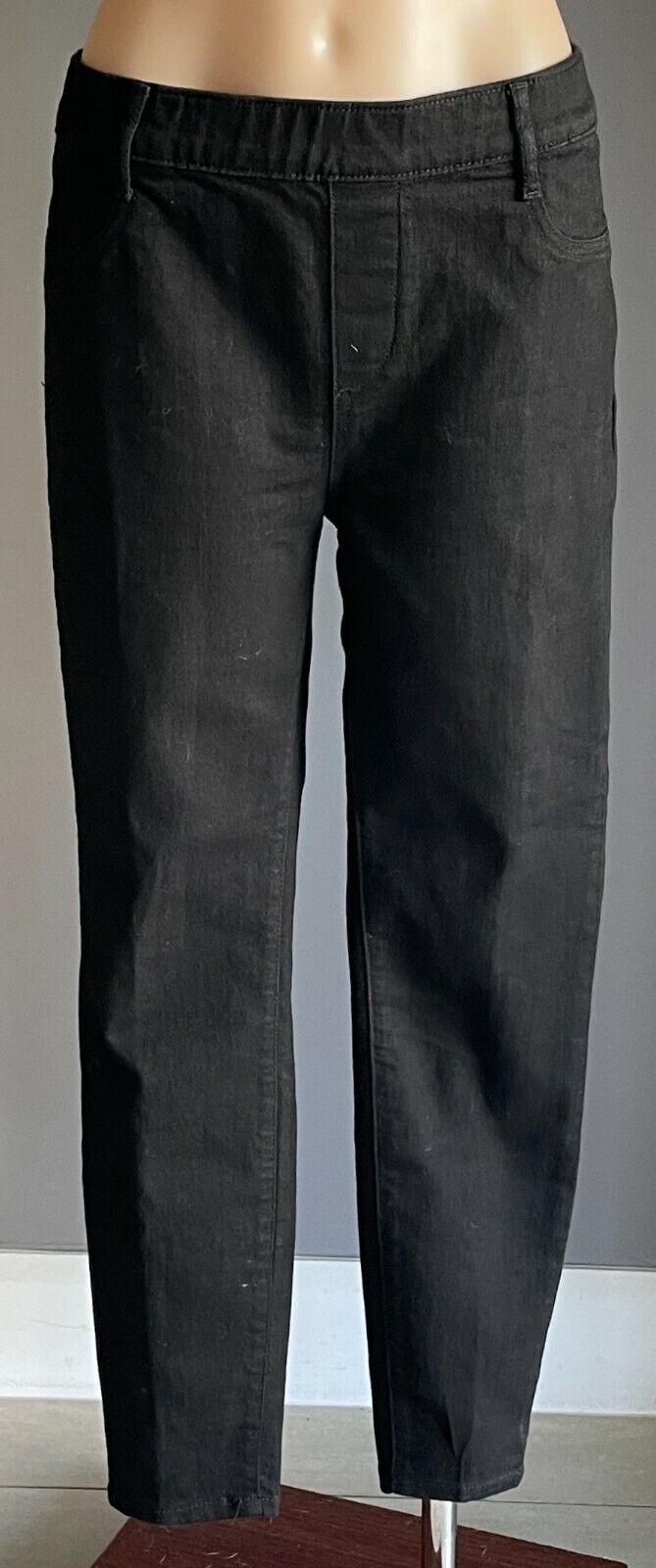 COTTON ON Size 14 Jeans Skinny Leg Denim Black Stretch Pull On Ladies NEW