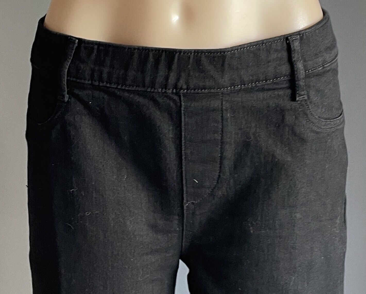 COTTON ON Size 14 Jeans Skinny Leg Denim Black Stretch Pull On Ladies NEW
