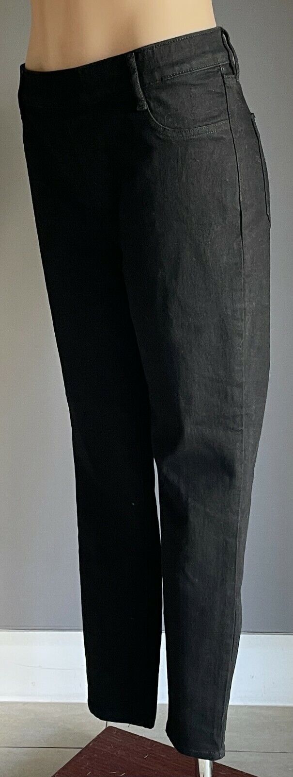 COTTON ON Size 14 Jeans Skinny Leg Denim Black Stretch Pull On Ladies NEW