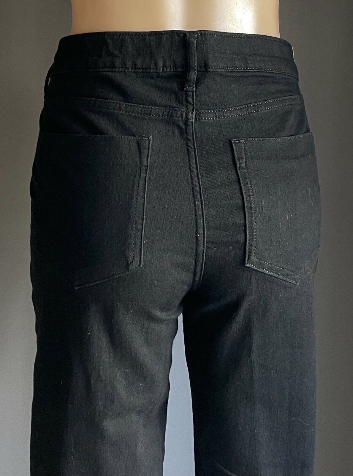 COTTON ON Size 14 Jeans Skinny Leg Denim Black Stretch Pull On Ladies NEW
