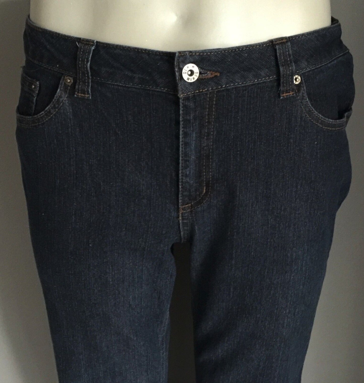 Size 16 Jeans NOW Blue Denim Straight Leg Jeans Ladies Casual Basic