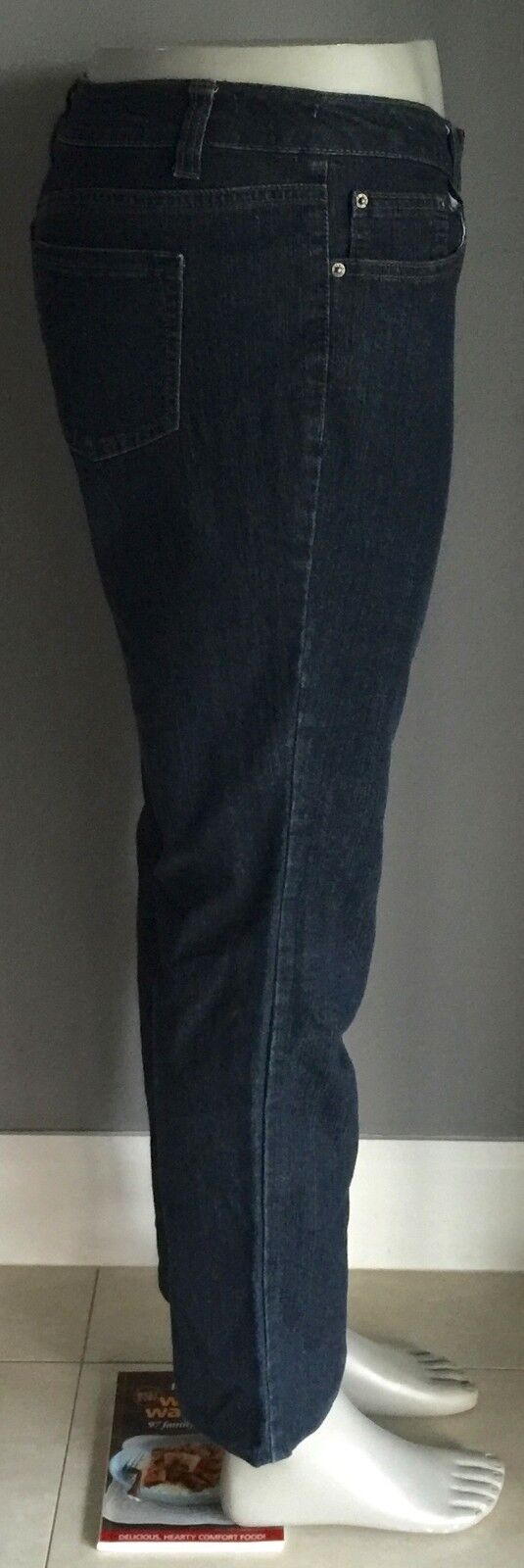 Size 16 Jeans NOW Blue Denim Straight Leg Jeans Ladies Casual Basic