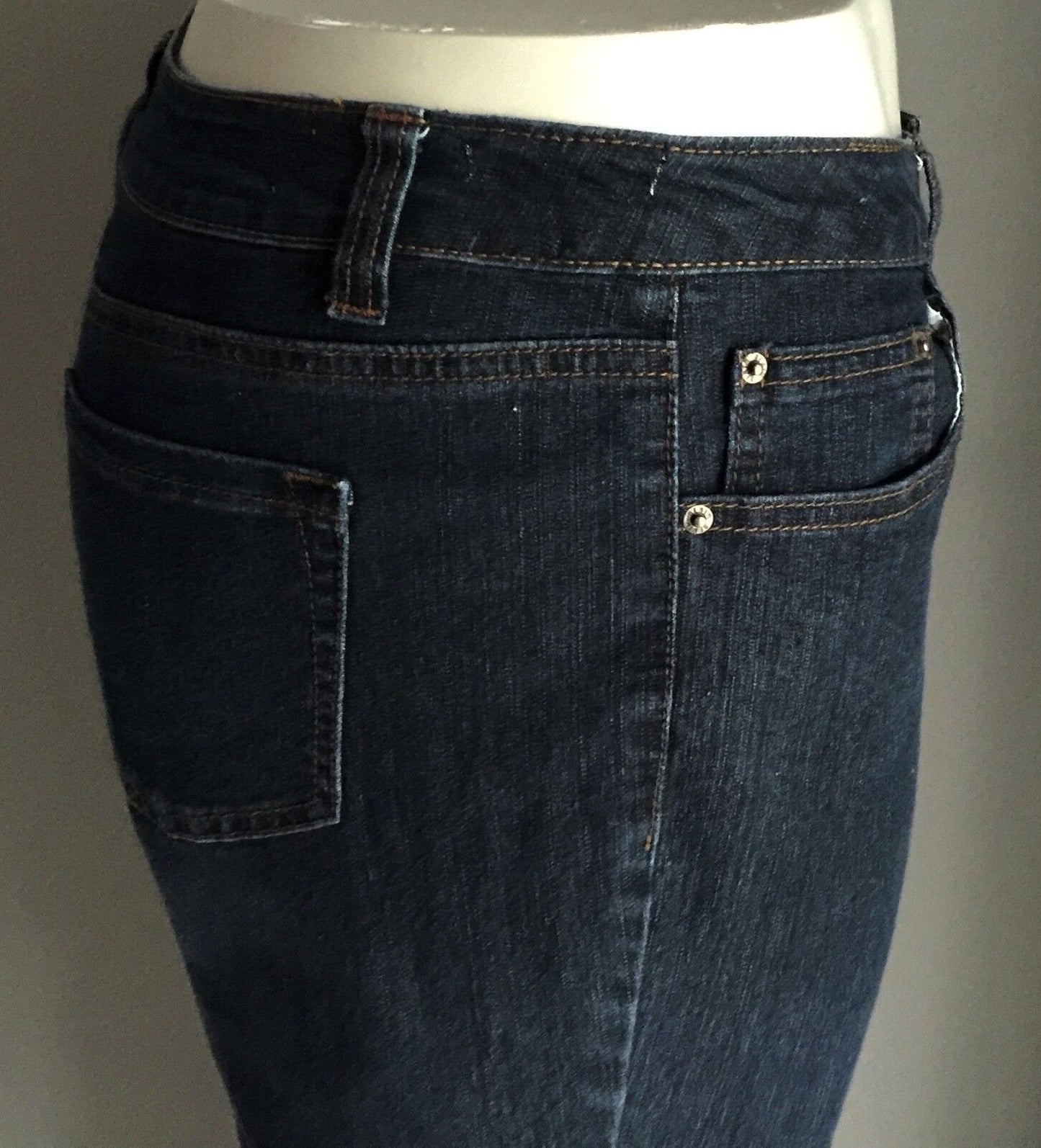 Size 16 Jeans NOW Blue Denim Straight Leg Jeans Ladies Casual Basic