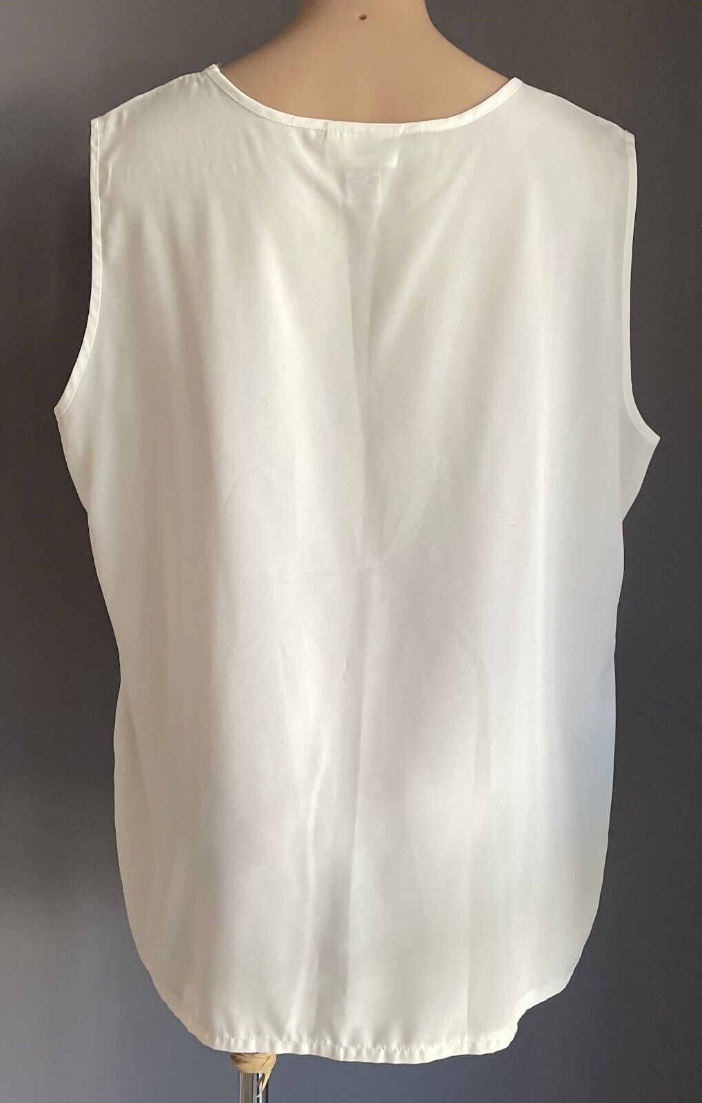 MILLERS Top Camisole Off White Sleeveless Round Neck Blouse Plus Size 20