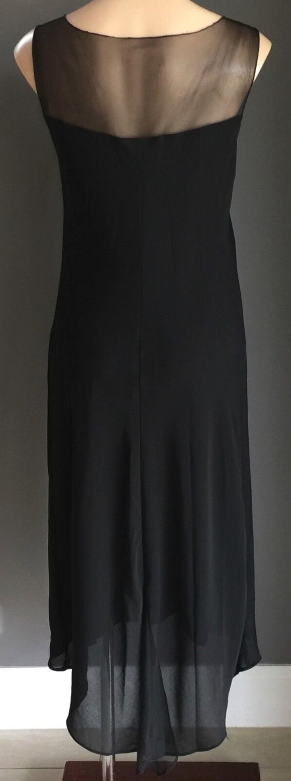 MILLERS Dress Sheath Black Sleeveless Ladies Size 12 Sleek Stunning LBD