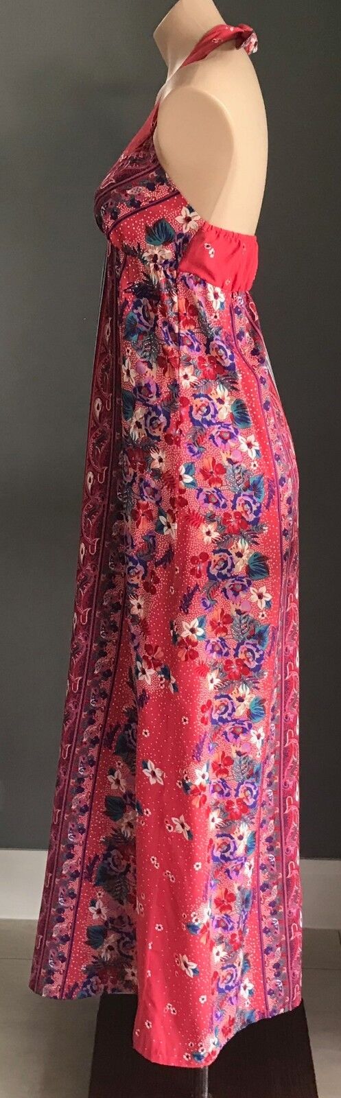 BILLABONG Pink White Blue Purple Halter Neck Ladies Size 8 10 NEW