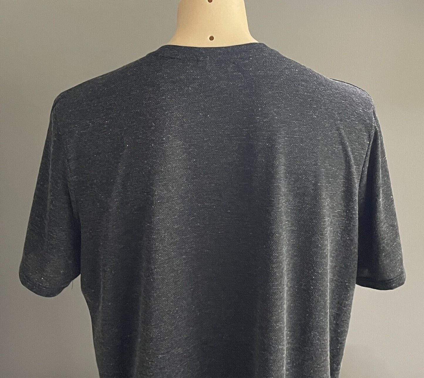 EVERLAST Charcoal Grey Marl Activewear Top/T-Shirt Short Sleeves Mens Size 2XL