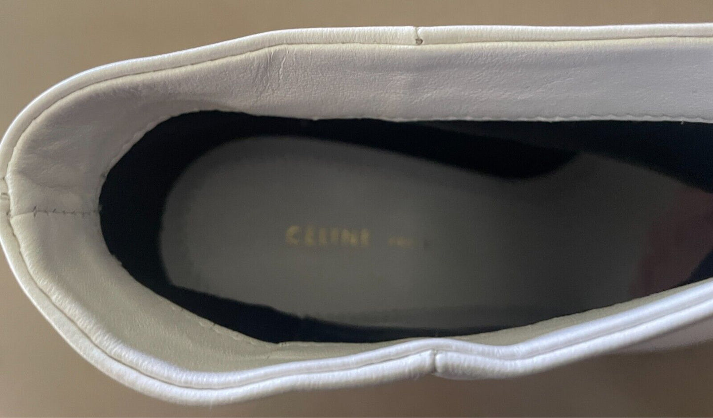 CELINE White Phoebe Philo Facetted Crystal Heel Boots Booties Size 38 Fall 2018
