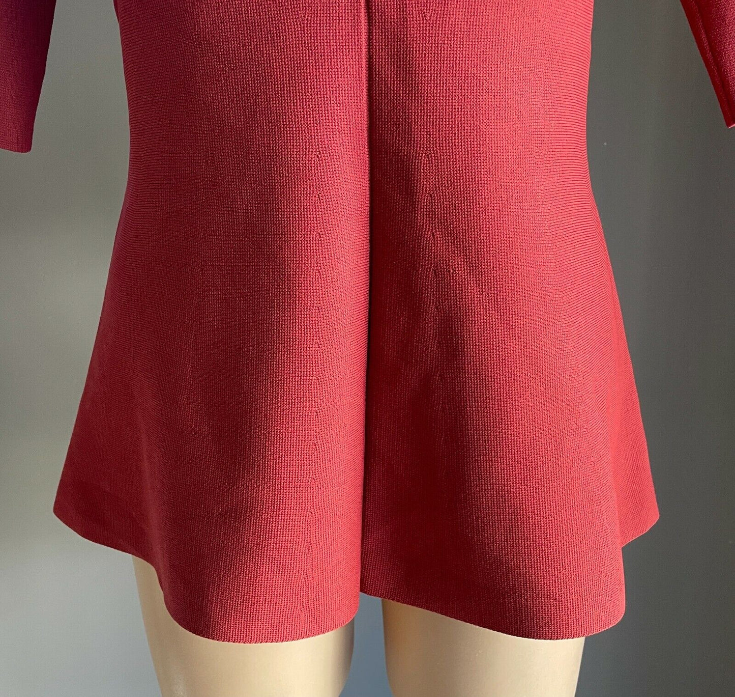 WITCHERY Top Dusty Rose Pink Short Sleeve Knit Sweater Ladies Size S 10 New