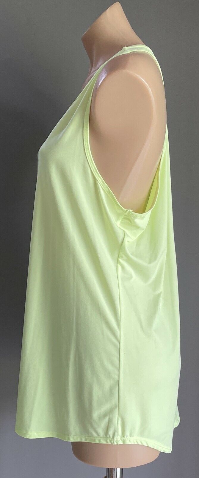ACTIVE & CO Tank Top Citrus Ice Singlet Activewear Core Racer Back Size 16 NEW