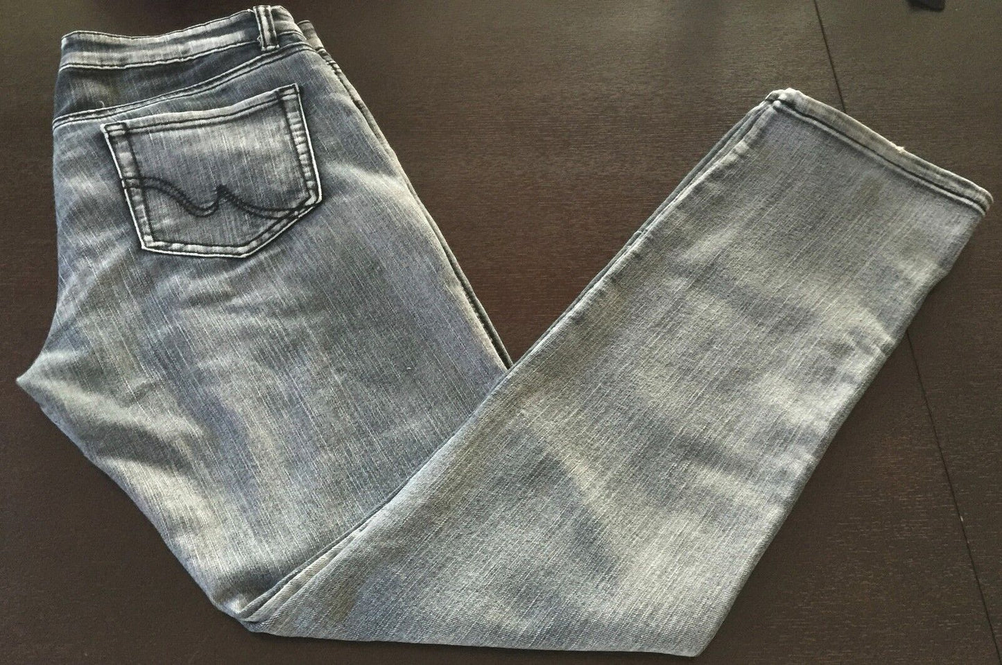 PURE HYPE Grey Wash Skinny Leg Denim Ladies Size 12 Jeans