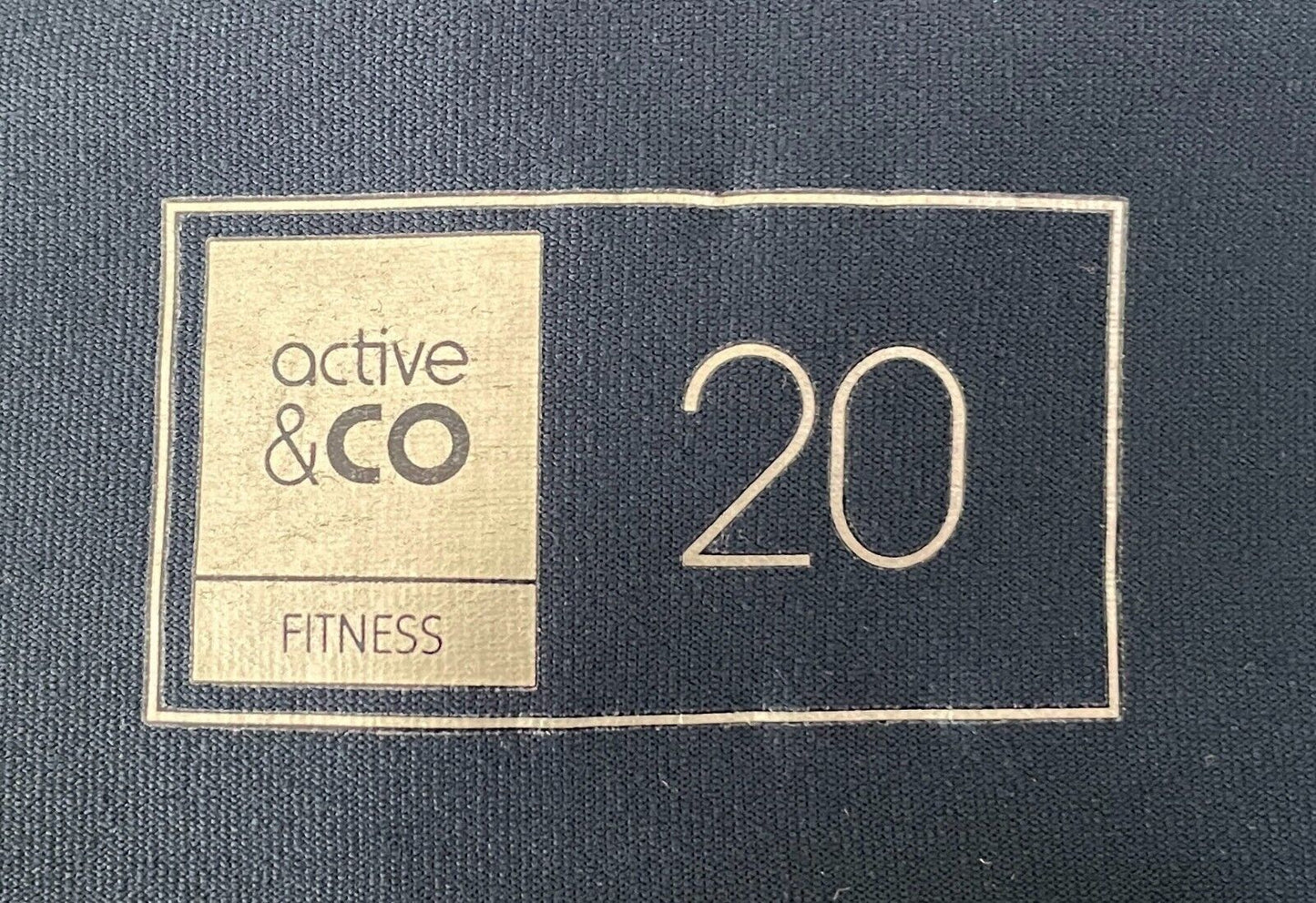 ACTIVE & CO Leggings Blue Long Athletic Gym Sports Yoga Sz 20 Activewear Pants