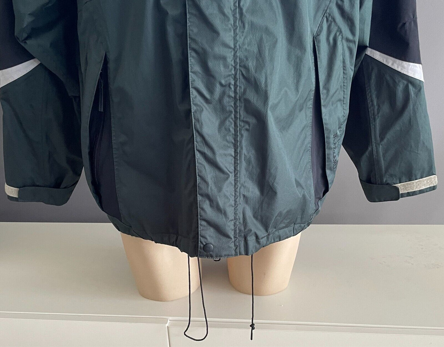 BLIZZARD Green Black Grey Waterproof Windproof Jacket Hood Mens Size XL Outdoors