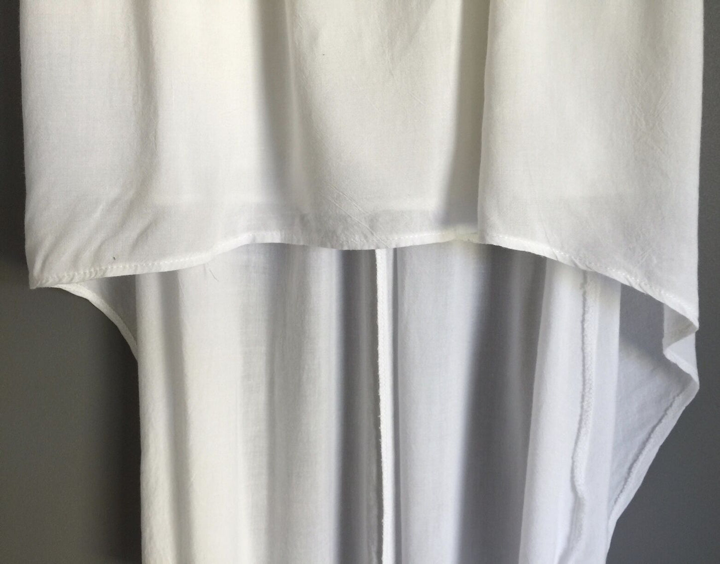 LOVELY GIRL Strapless Dress Hi Low White Hem Beach Party Ladies Size M 10 12