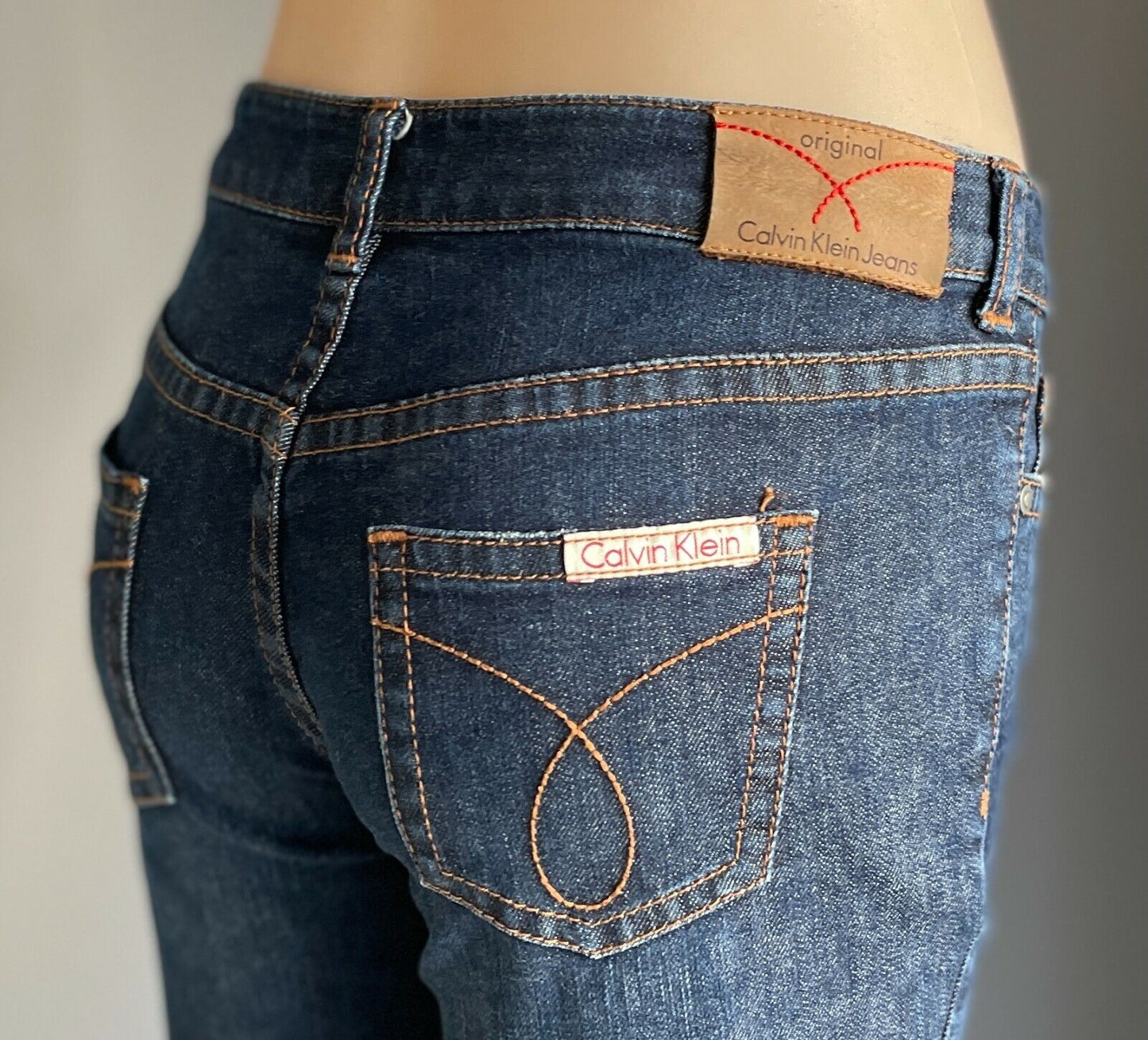 CALVIN KLEIN JEANS Blue Denim Ladies Size W 28/L 34 - CWA019-32A-H3-D78-4