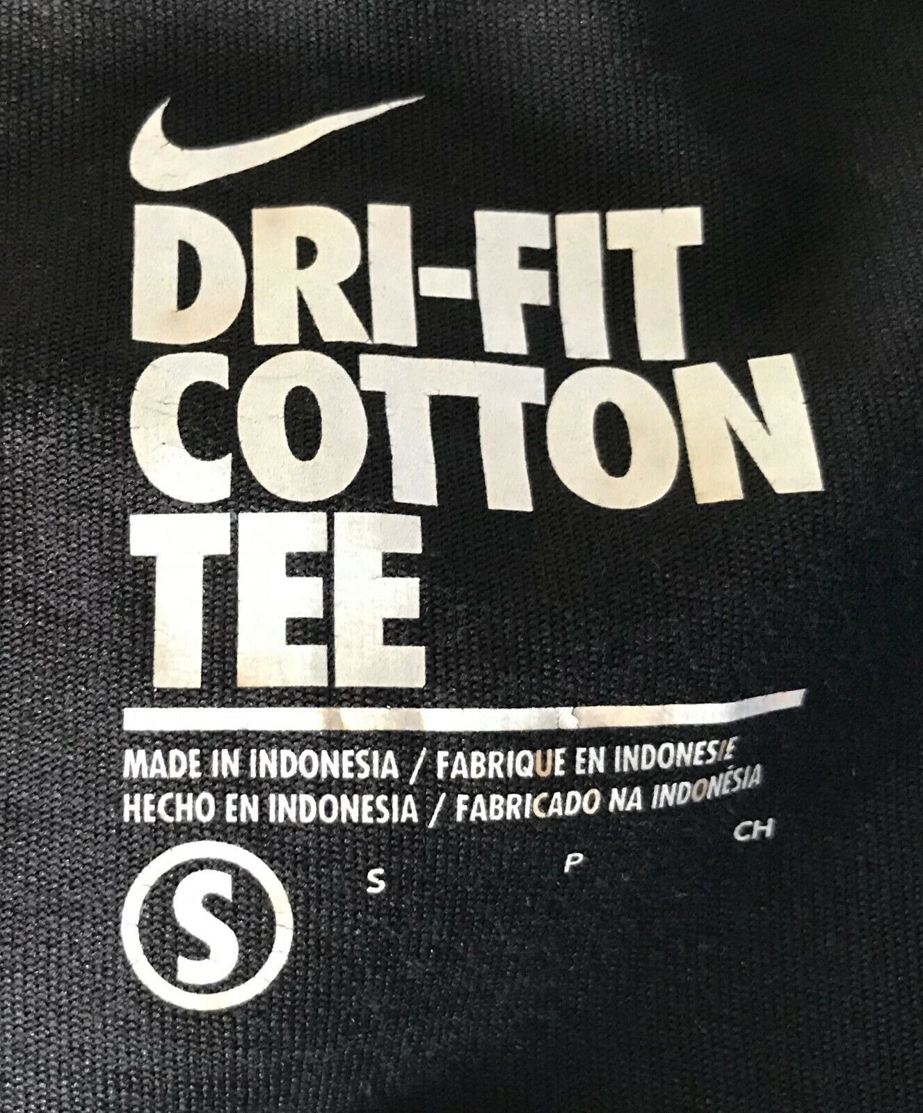 NIKE Black Sleeveless "Ultimate Fight Fitness" Dri Fit Cotton Top Ladies Size S