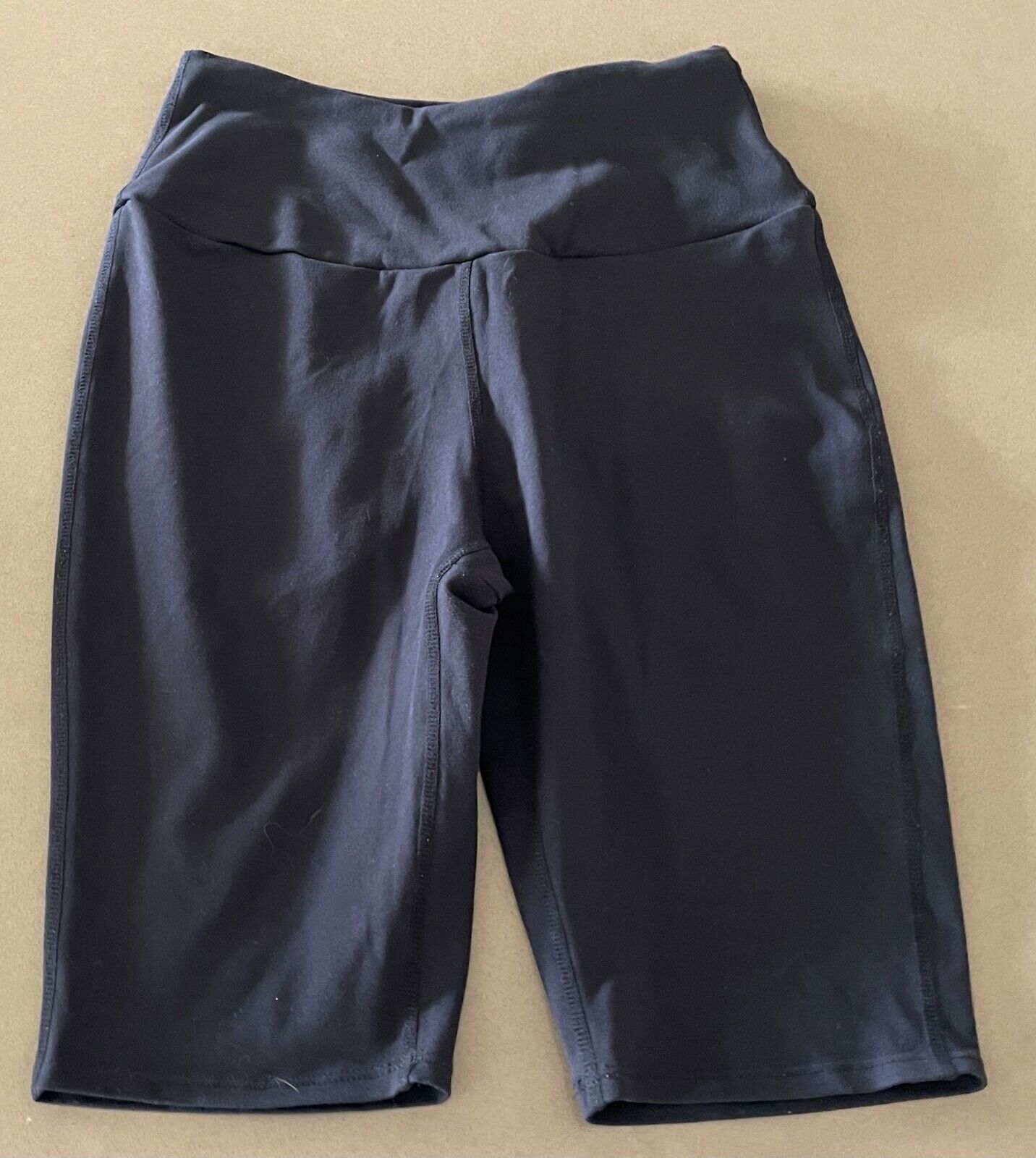 RYDERWEAR Leggings Scrunch Bum Black Stretch Bike Shorts Sz S Gym Run Activewear