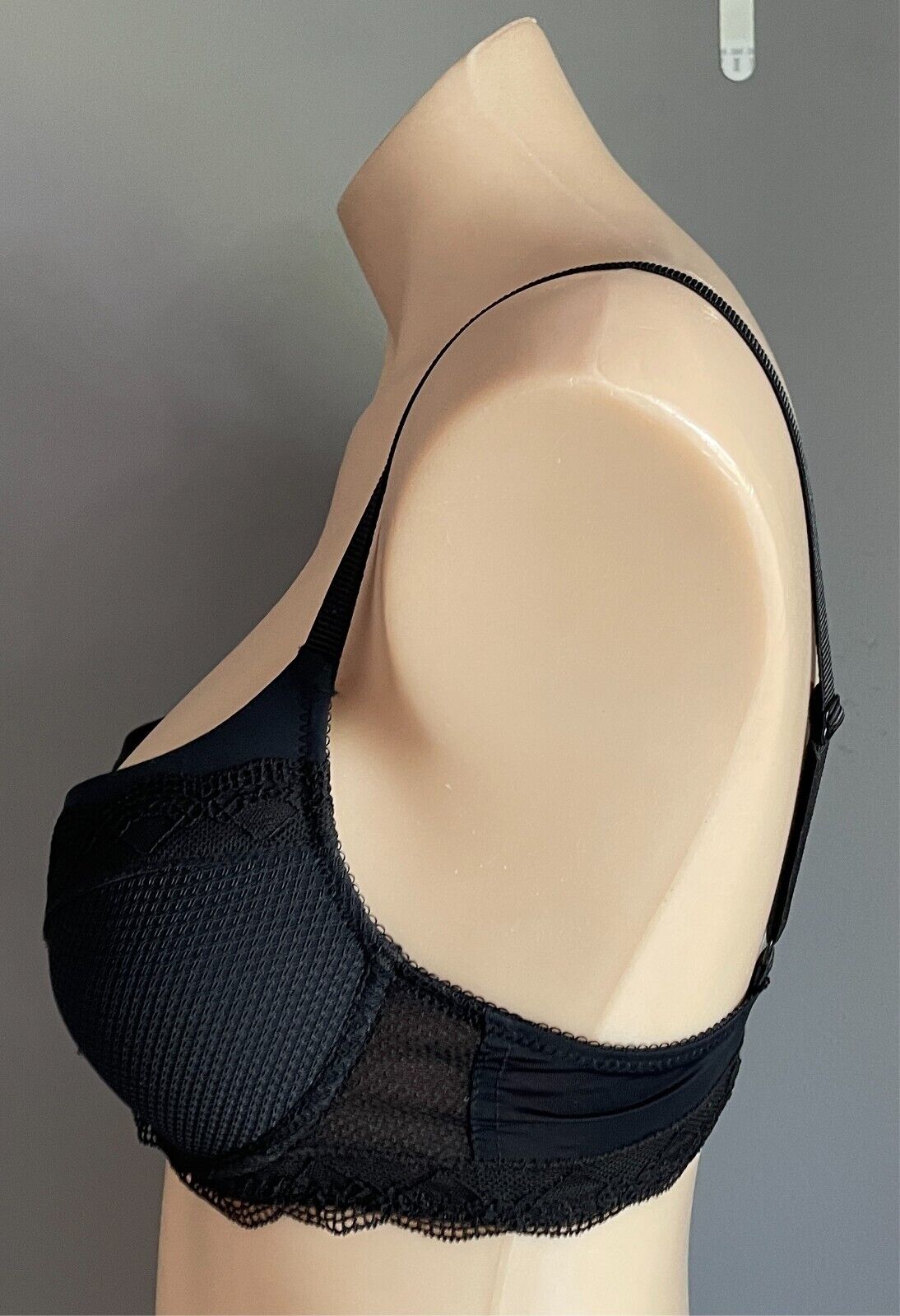 ANKO Black Push Up Bra Size 12B Extra Padding Underwire Adjustable Straps