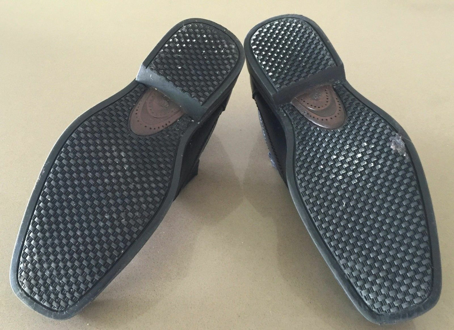 EZYWALKIN Dress Shoes Black Leather Slip On Mens Size 6 Great Condition Smart