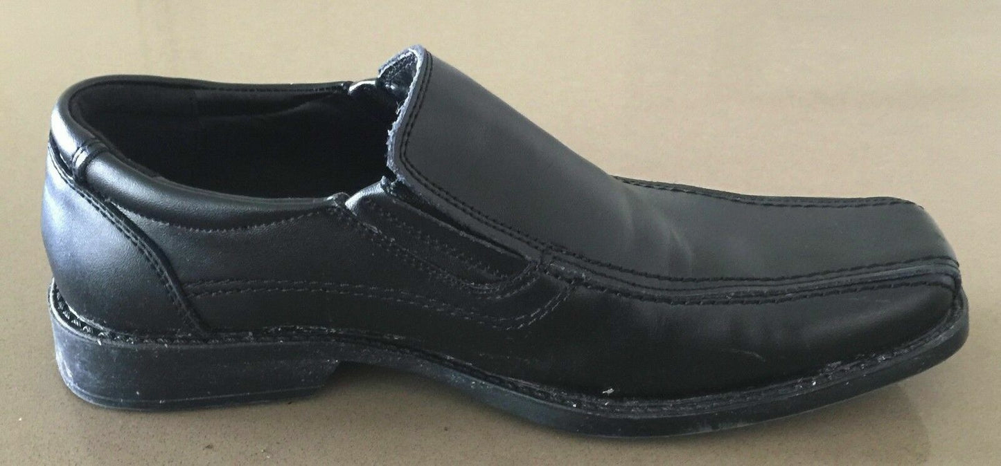 EZYWALKIN Dress Shoes Black Leather Slip On Mens Size 6 Great Condition Smart