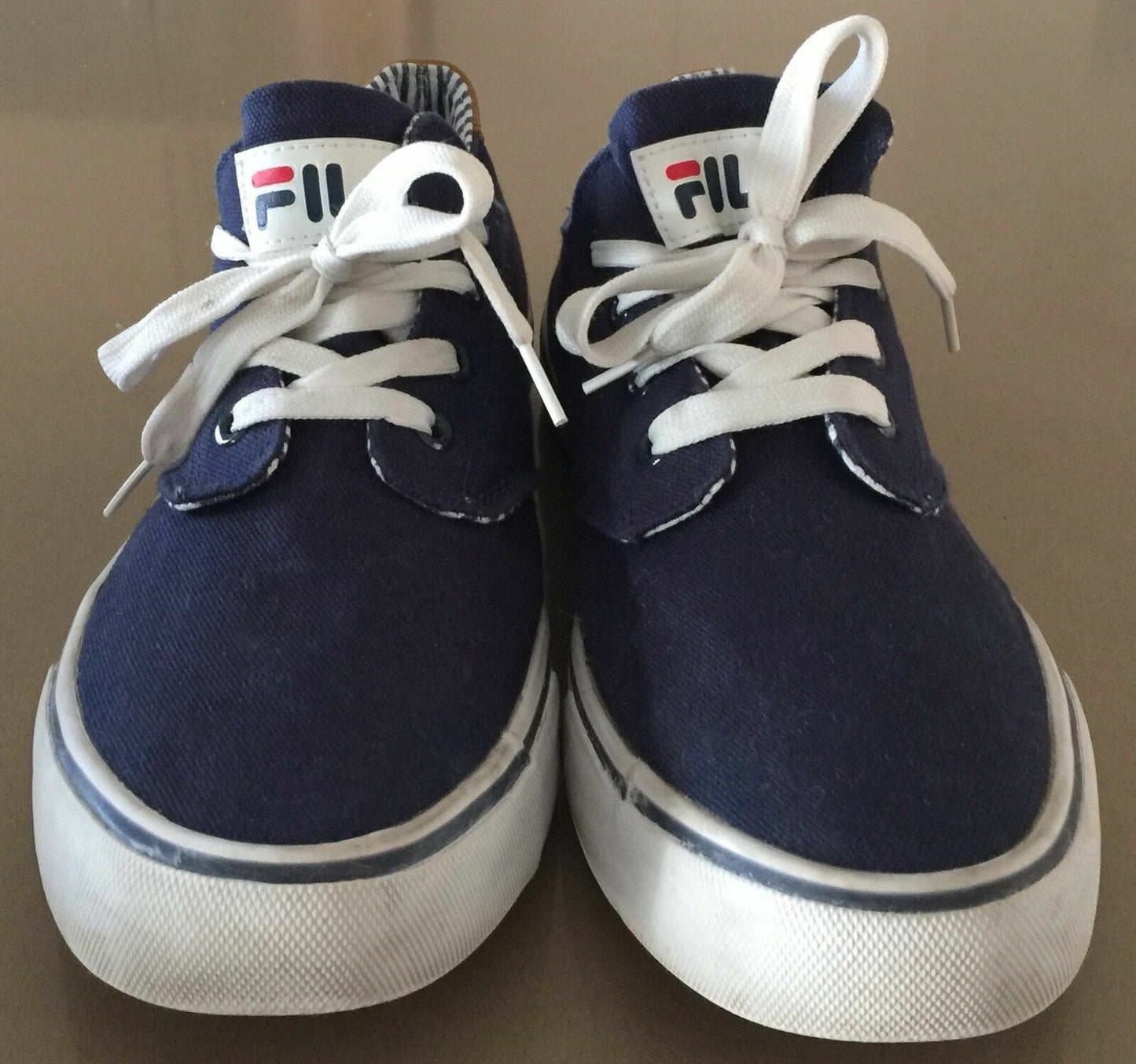 FILA "Farli Walk Plus 4" Casual Shoes Navy & White Mens UK 8 US 9 EU42 Sport New
