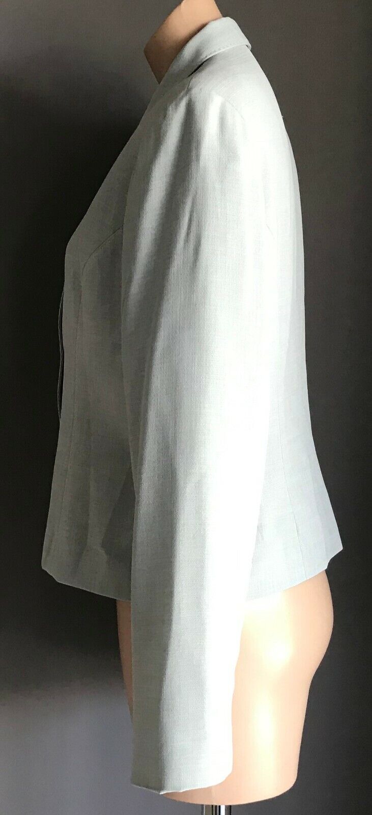 EVENTS Jacket Light Blue Long Sleeve Blazer Ladies Size 16 Beautiful Vintage