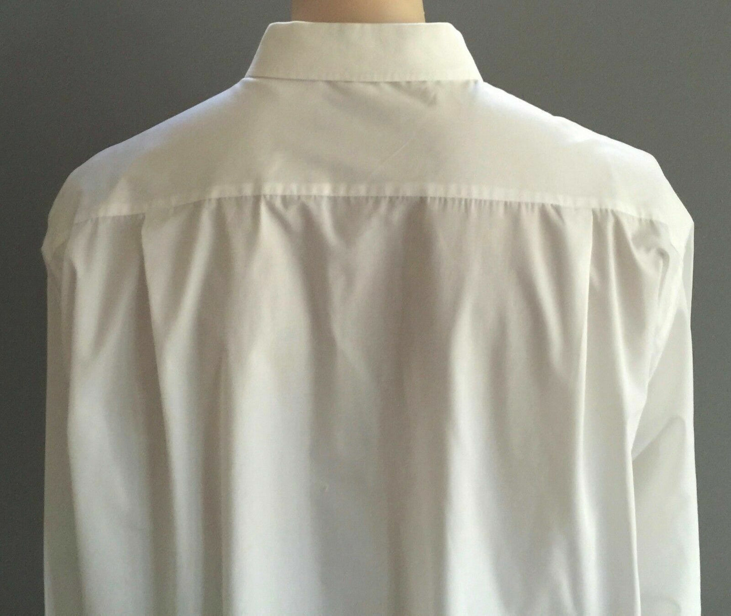 Mens CASSINI White Shirt Long Sleeve Classic Size 49 Neck 152 Chest