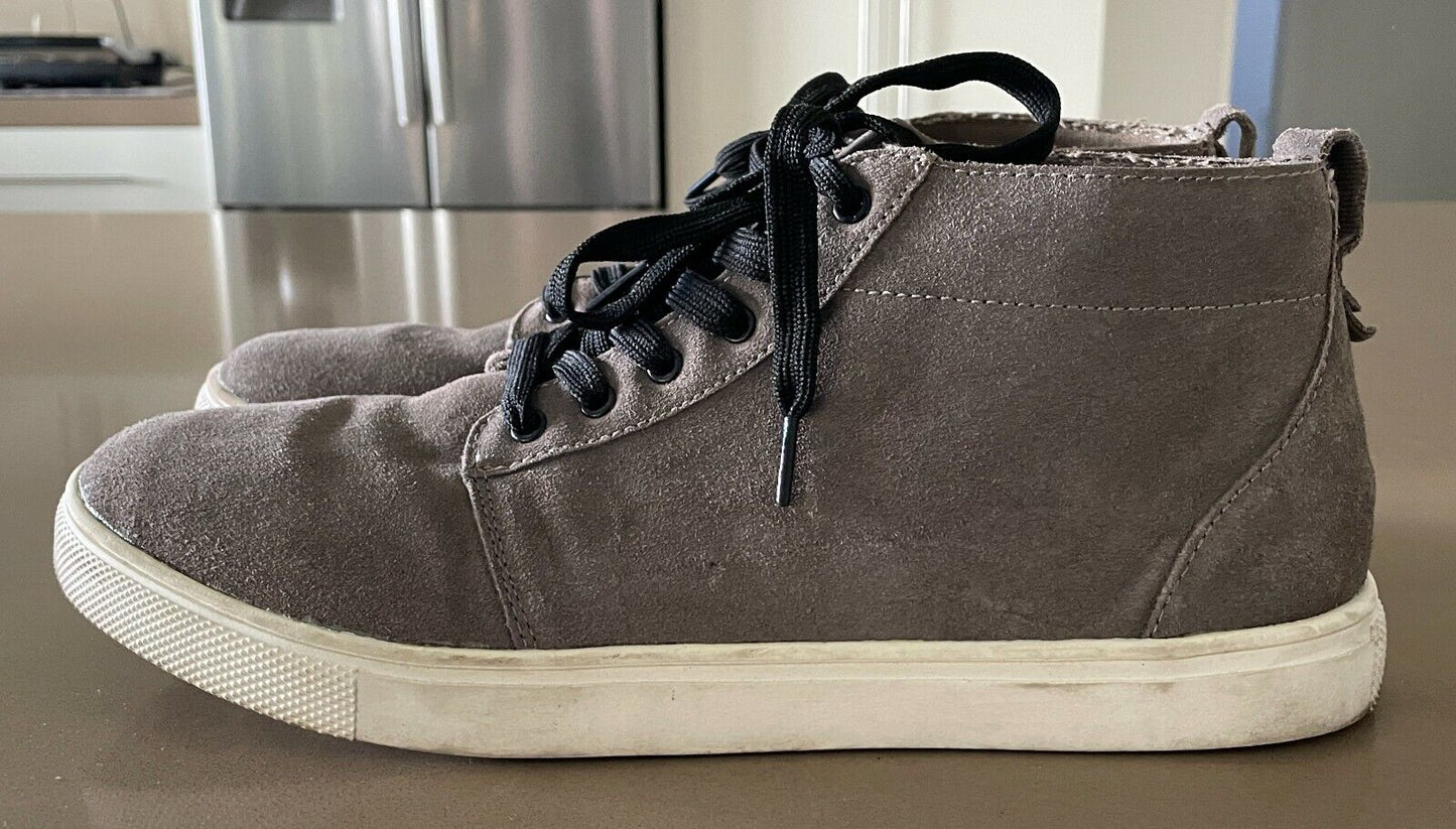 Mens DESERT BOOTS Taupe Suede Upper Lace Up Casual Size 11 style 58671283 UE0116