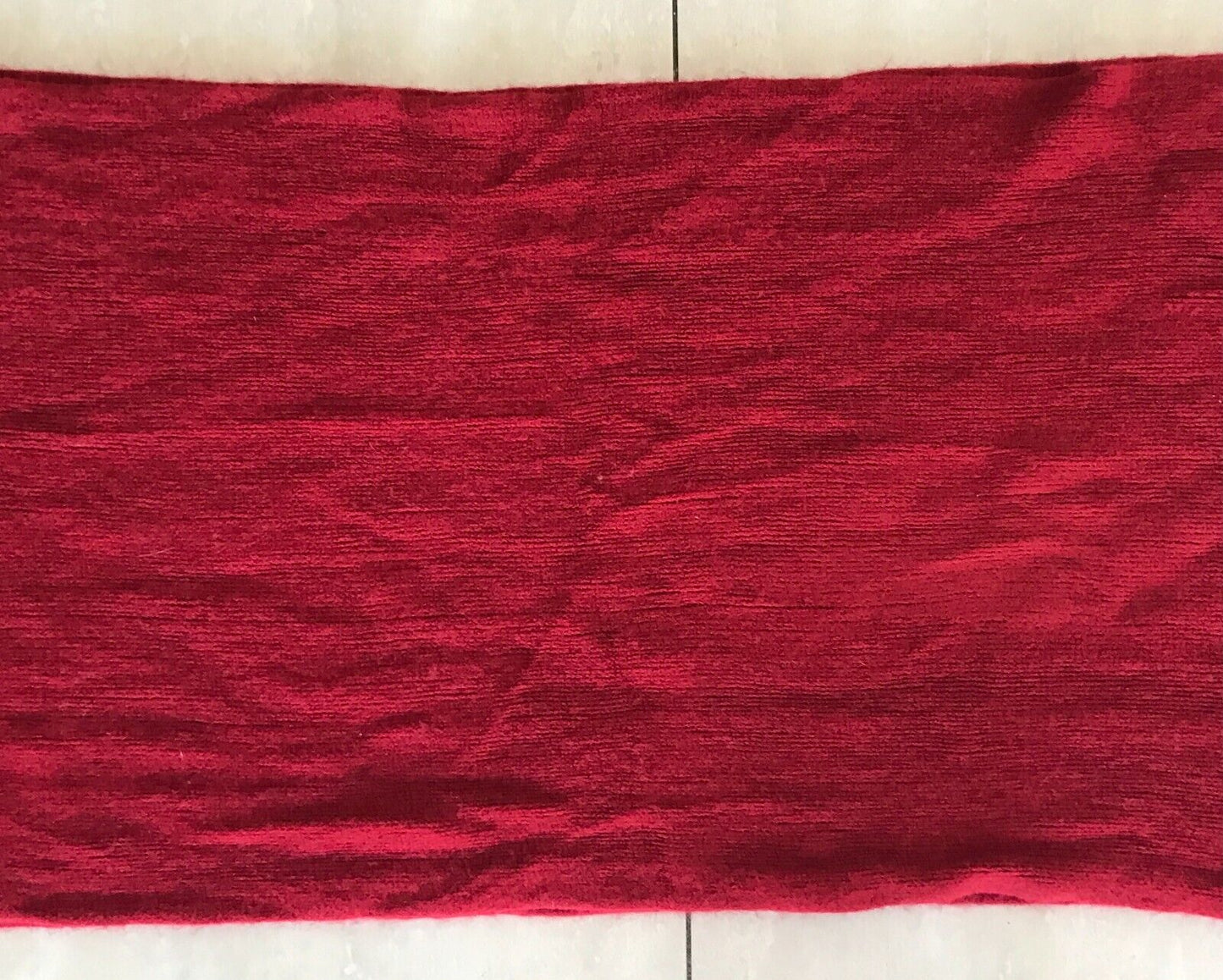 Infinity Scarf RUBI Maroon Knit Snood Winter Neck Wrap Ladies Super Warm