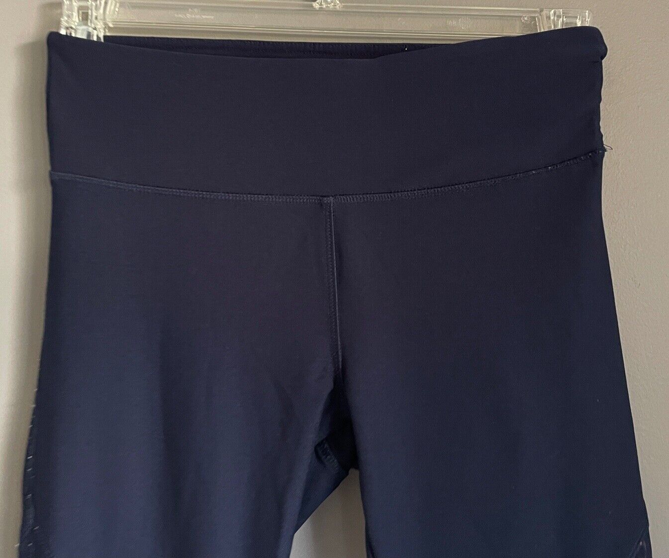 VOGO Athletica Leggings Capri Navy Taupe & White Sz S Activewear Yoga Gym Sports