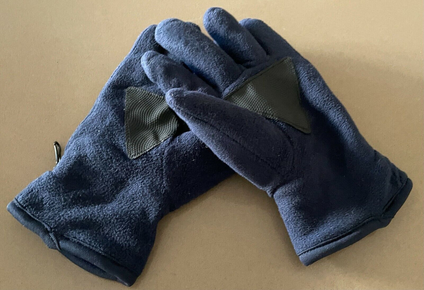 Mens MYRTLE BEACH GLOVES Bauerfeind Micro Fleece Navy Blue Size S M Anti Pilling