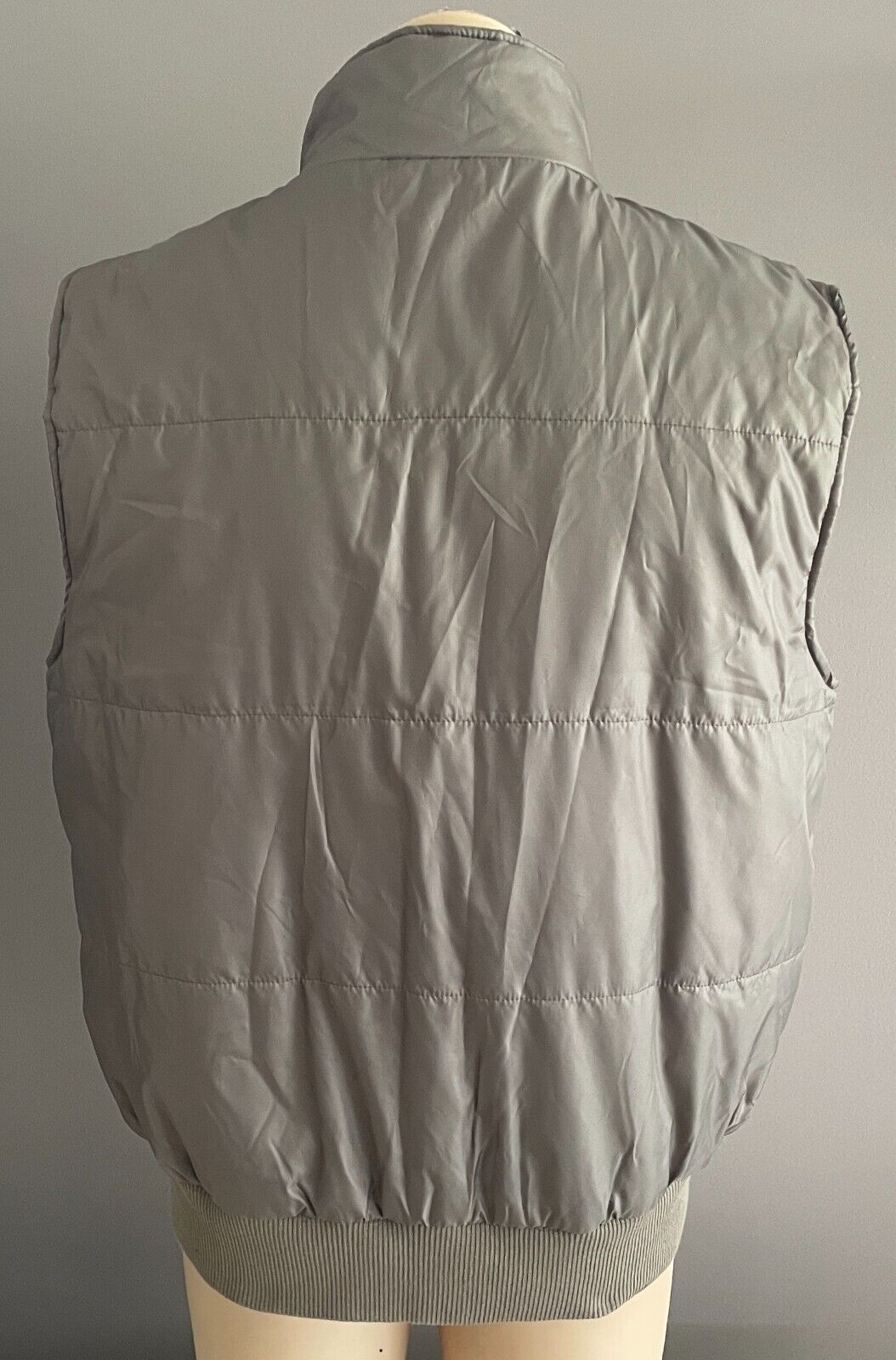 CAPE Puffer Jacket Khaki Zip Front Sleeveless Mens Size L Outdoor Brand NEW