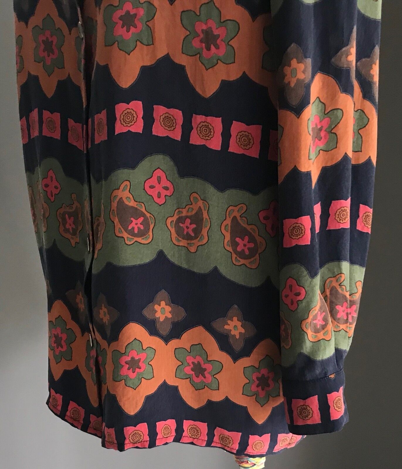 ZITTO Blouse & Jacket Combo MultiColoured Floral Long Sleeve Ladies Size 10