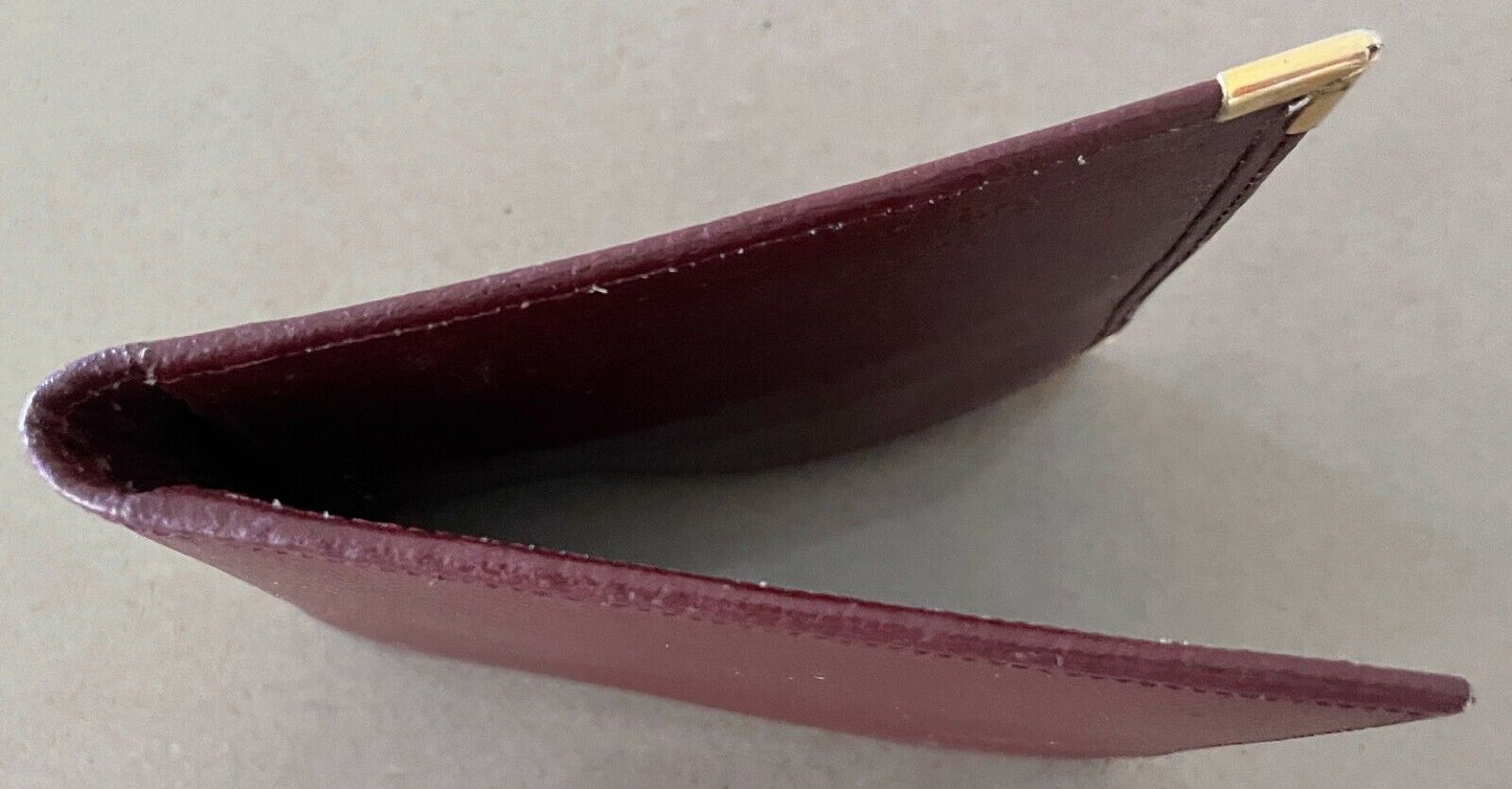 MLC Promotional Mens WALLET Brown Grain Leather Bifold Wallet