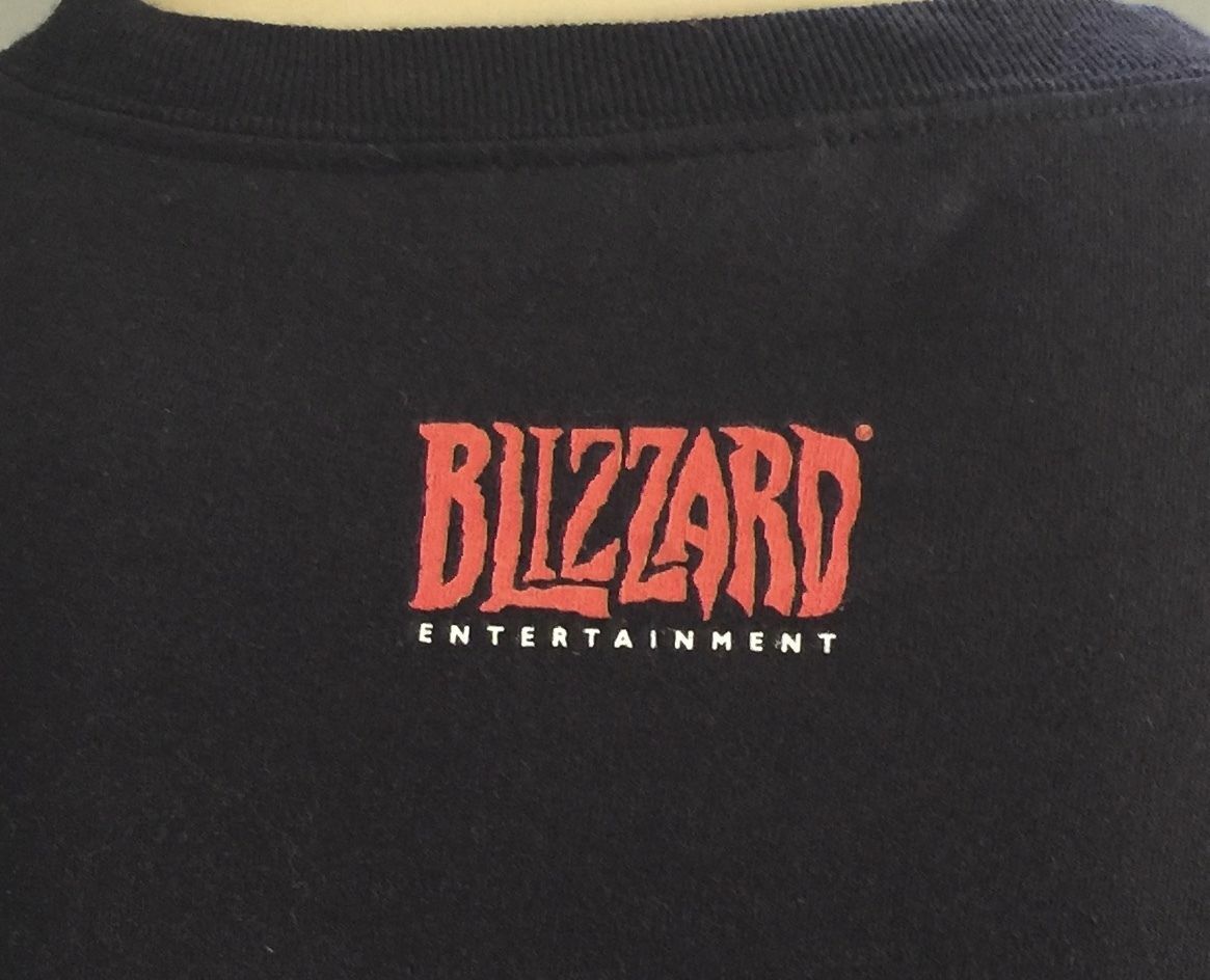 DIABLO 3 "Scrojo Butcher" T-shirt FRESH MEAT Black & Red Tee Top Mens Size XL